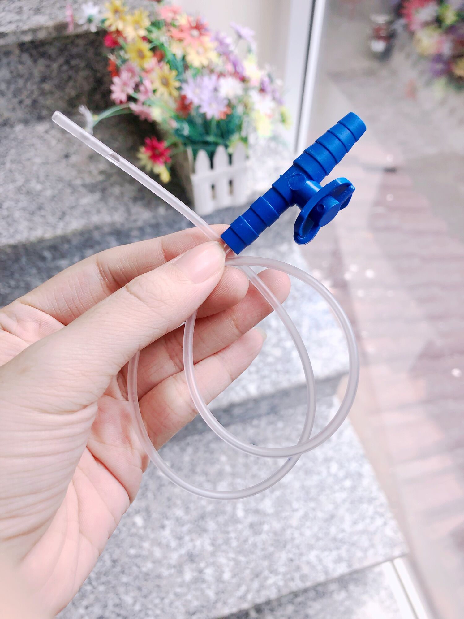 Bộ ống xông sữa kèm Xi lanh cho chó bú - ống truyền sữa - dây xông sữa