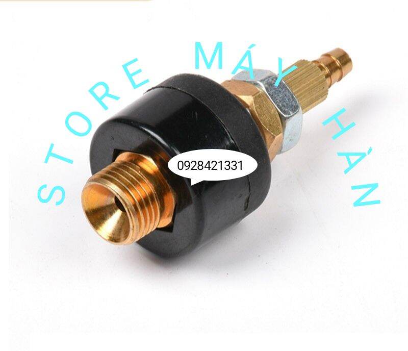 Đầu nối khí gắn trên máy hàn Tig và máy cắt plasma M16*1.5