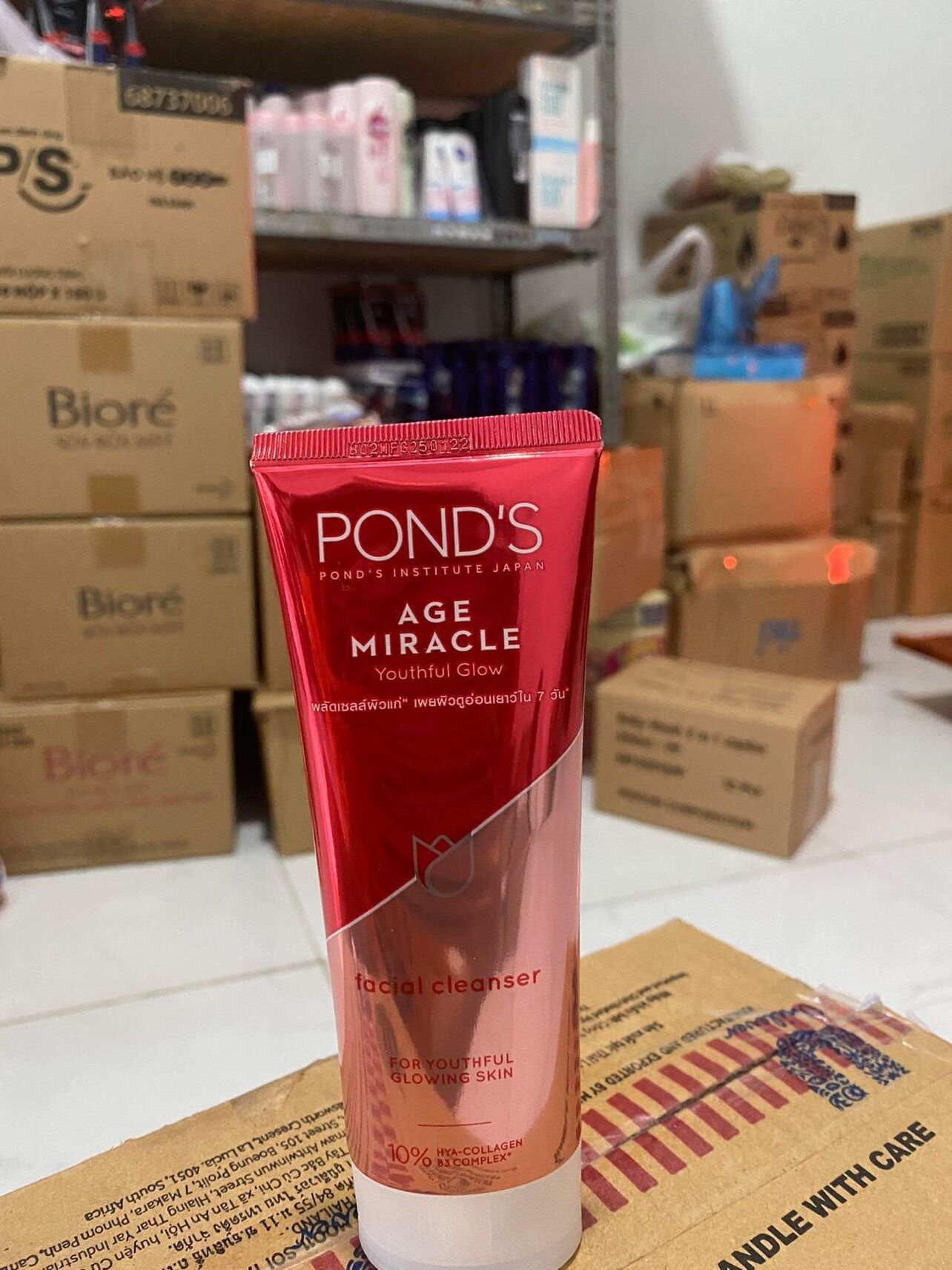 Sữa Rửa Mặt Pond's Chống Lão Hóa Age Miracle (100g)