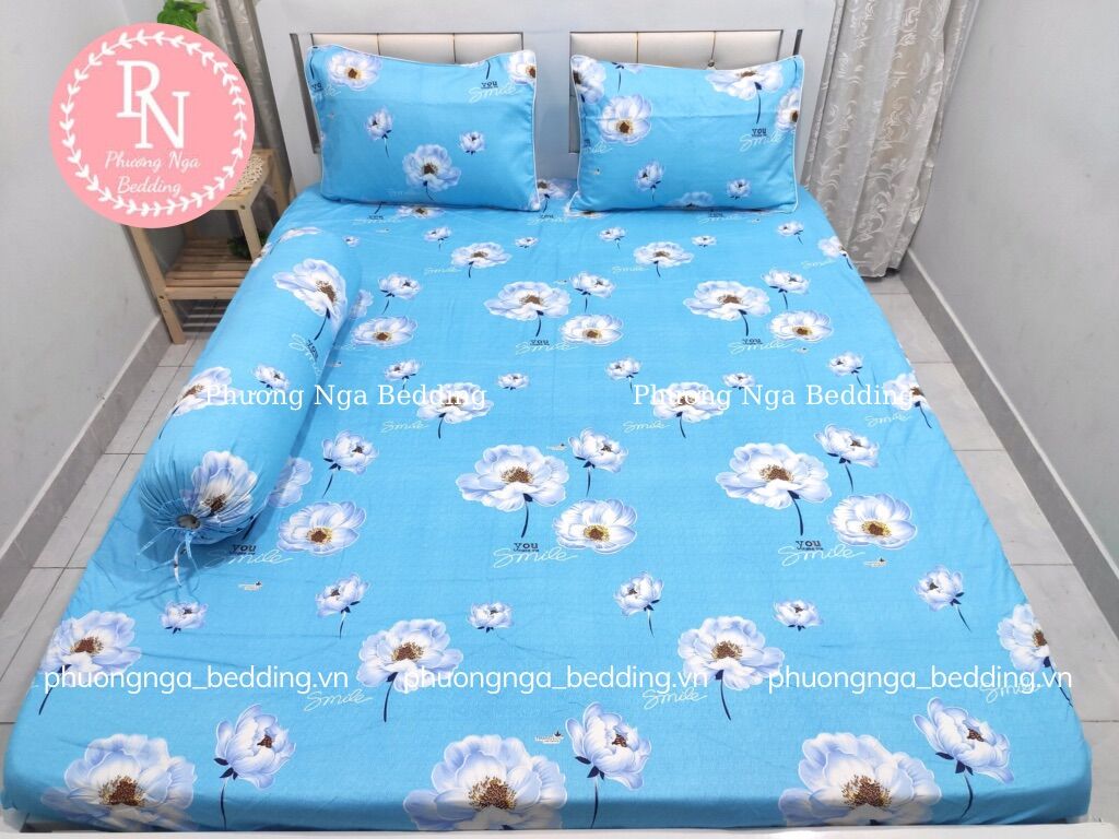 [HCM]Ga lẻ 1m4x2m Cotton Thắng Lợi chuẩn logo (Không áo gối dùng cho nệm cao từ 3-15cm)