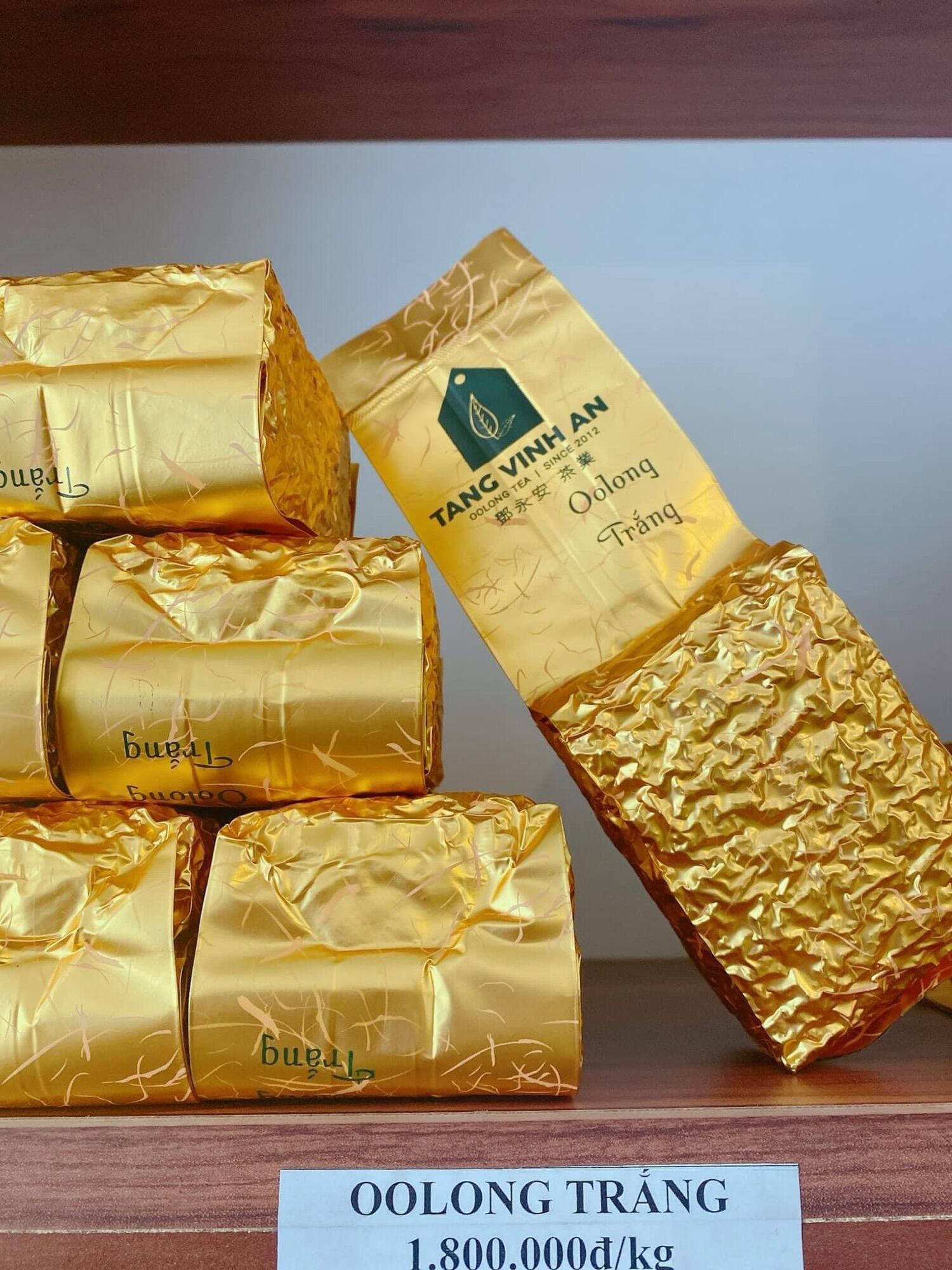 Trà Oolong Trắng Đài Loan 100gr - Tằng Vĩnh An