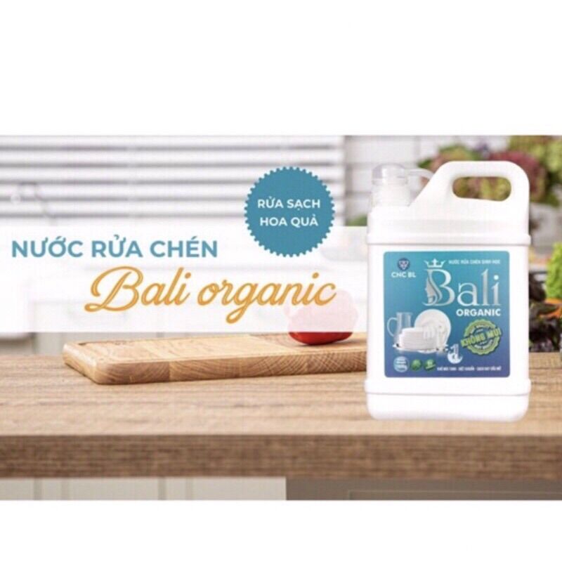 Nước rửa chén sinh học bali không mùi