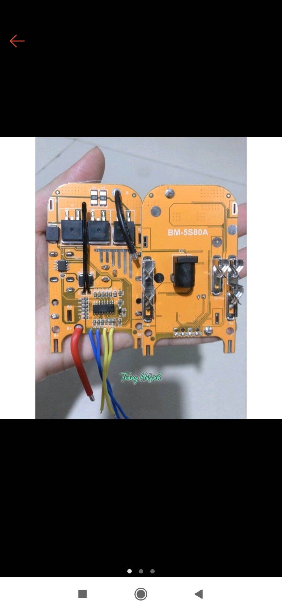 Mạch 5s80A chuyên dùng cho máy mài