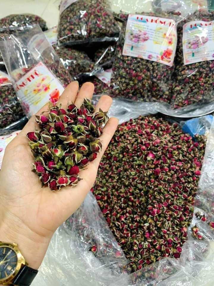 100gr nụ hoa hồng sấy khô thượng hạng