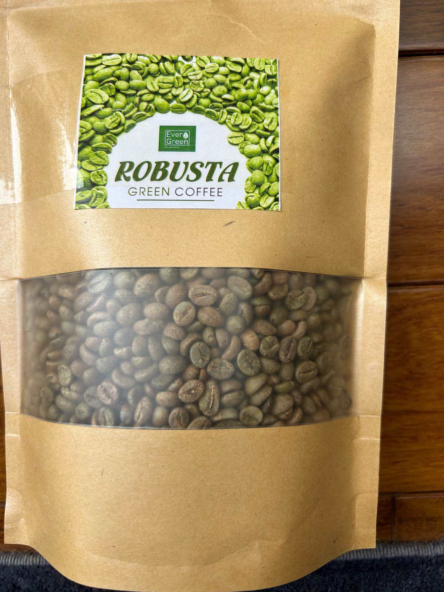 1kg Hạt cà phê nhân xanh organic Robusta Đăk Lăk chưa rang