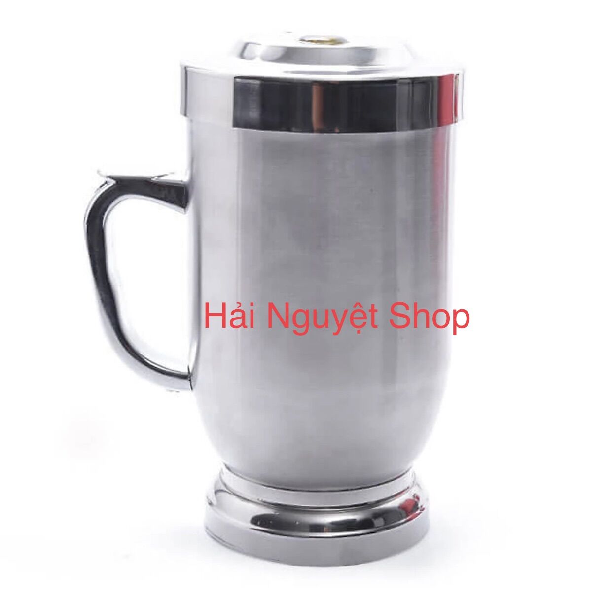 Ly Inox Giữ Nhiệt 500ml - Có Tay Cầm