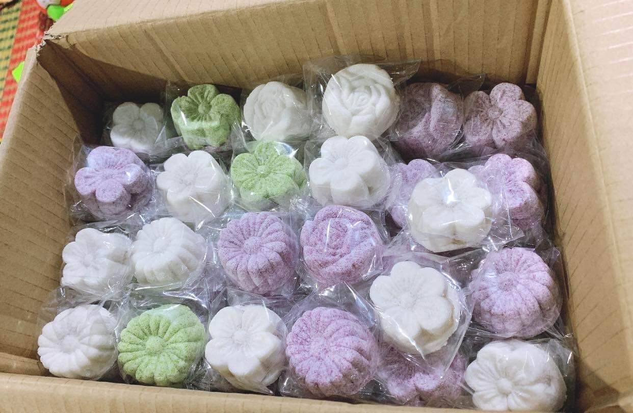 Bánh in nhân dừa non mix vị 1kg