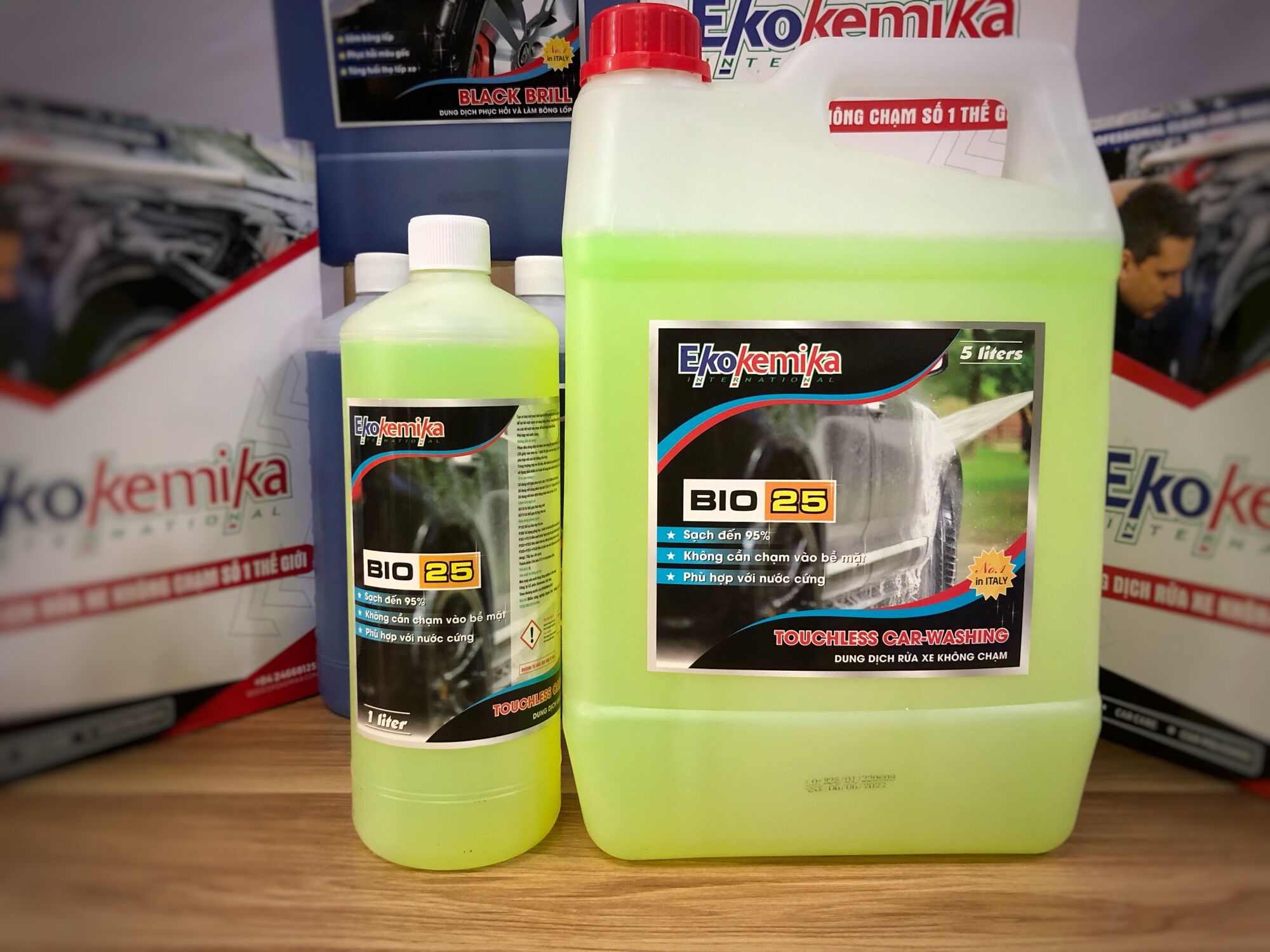 Dung dịch nước rửa xe không chạm BIO 25 -1L