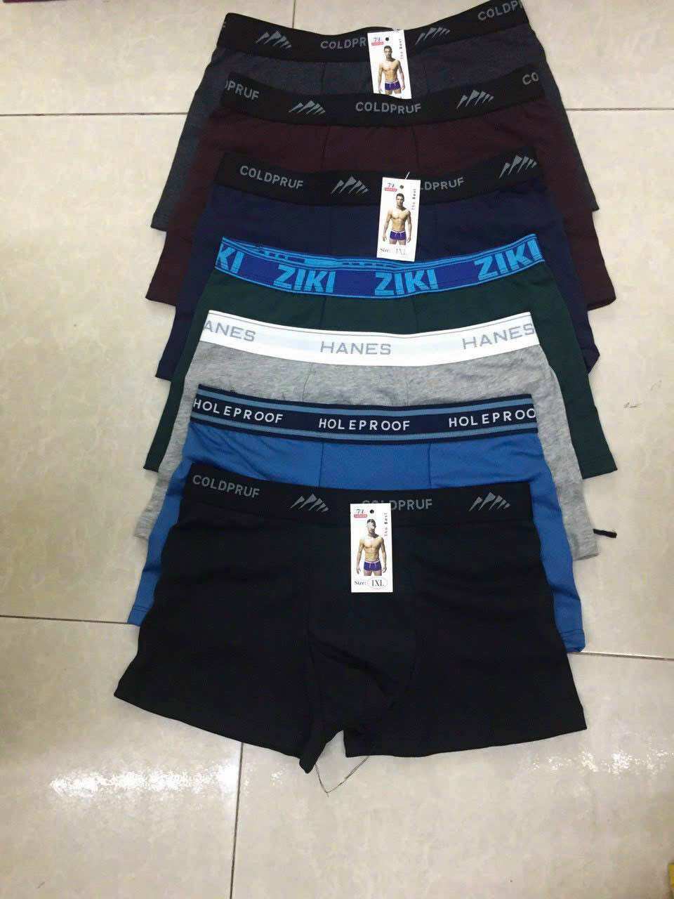 Sét 10 quần sịp đùi nam hàng việt nam