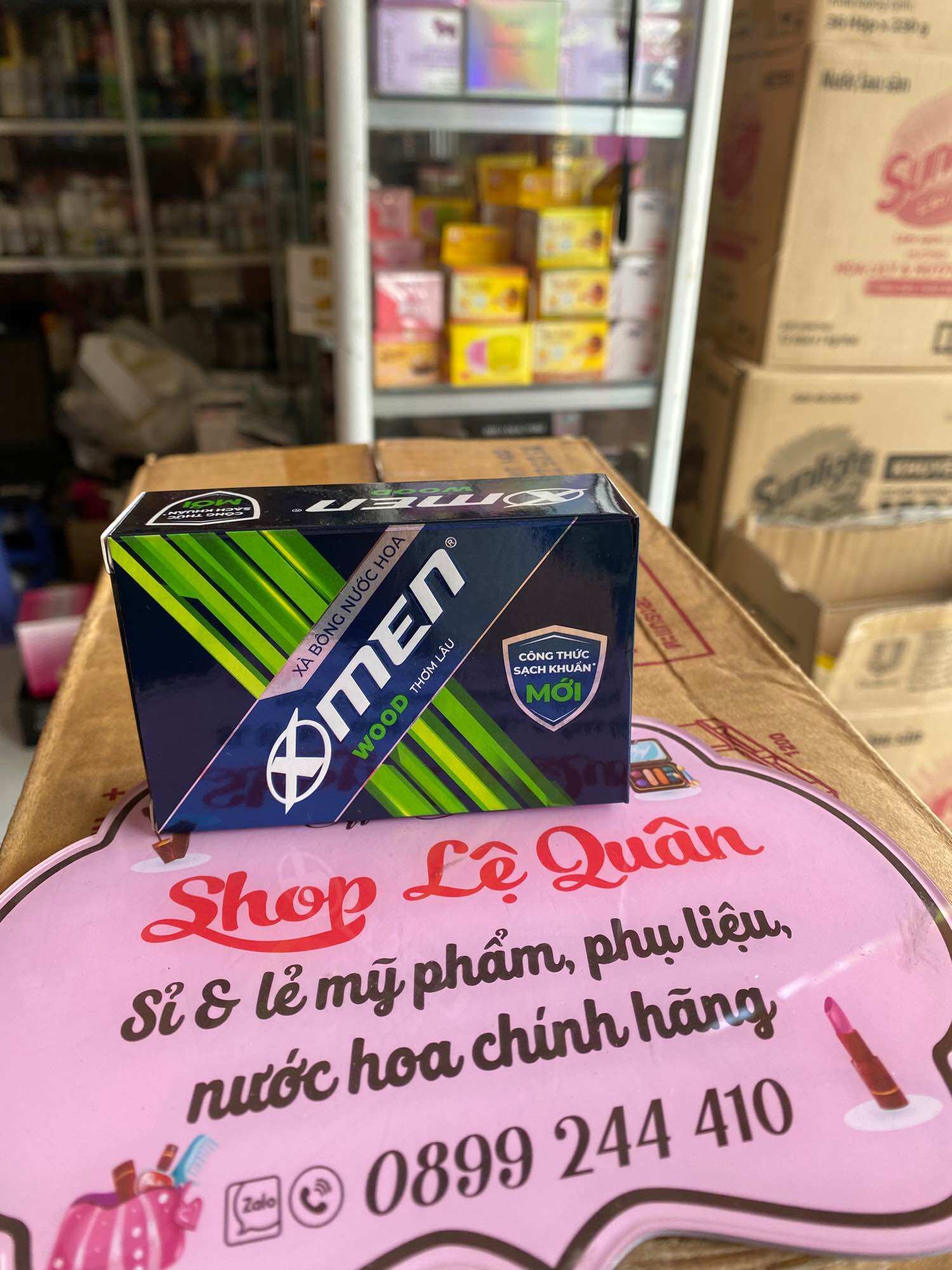 Xà bông cục Xmen 90g - 2 mùi hương nam tính cùng công thức sạch khuẩn xà bông tắm dành cho nam