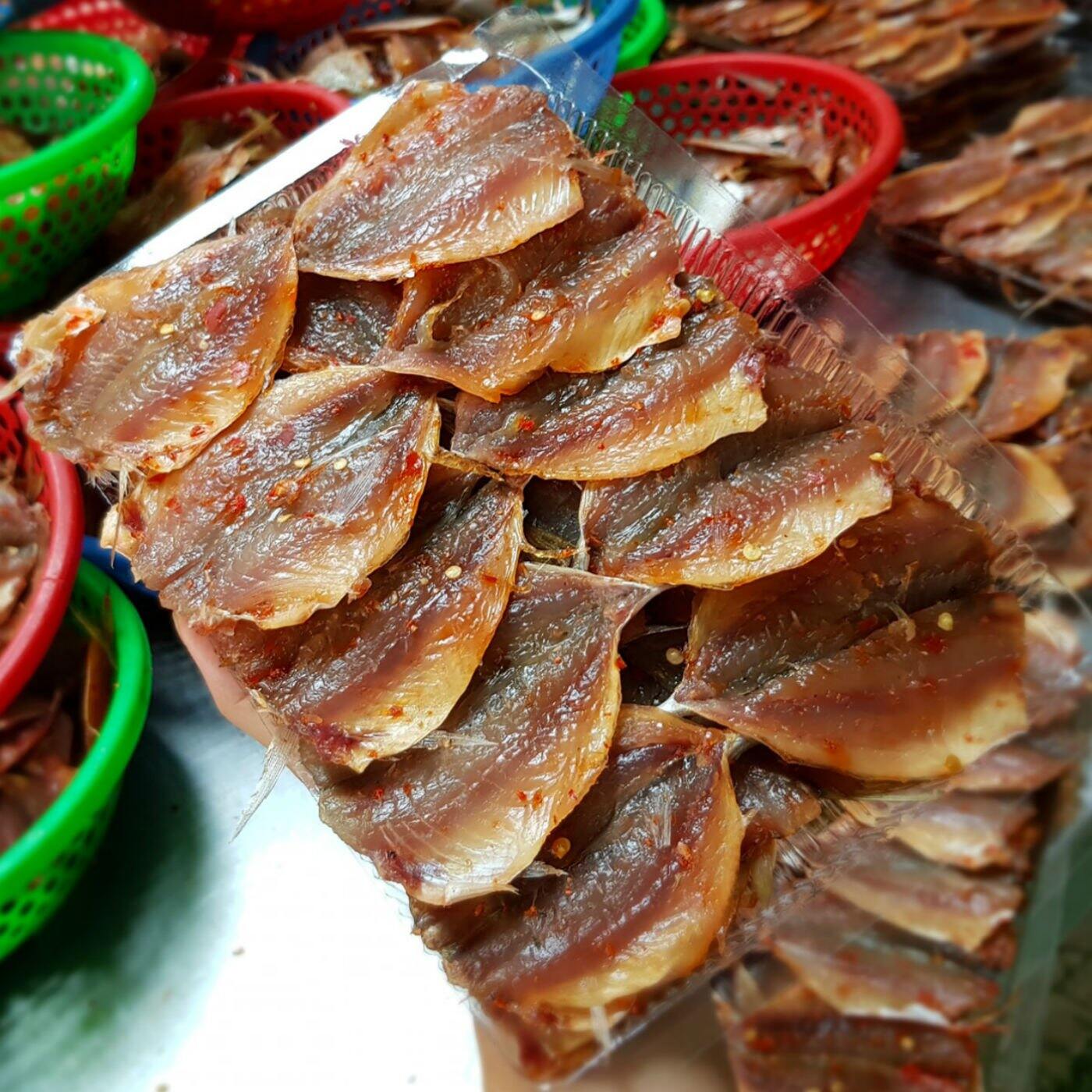 Cá chỉ vàng 1 nắng xuất khẩu - 0,5kg loại ngon - đặc sản