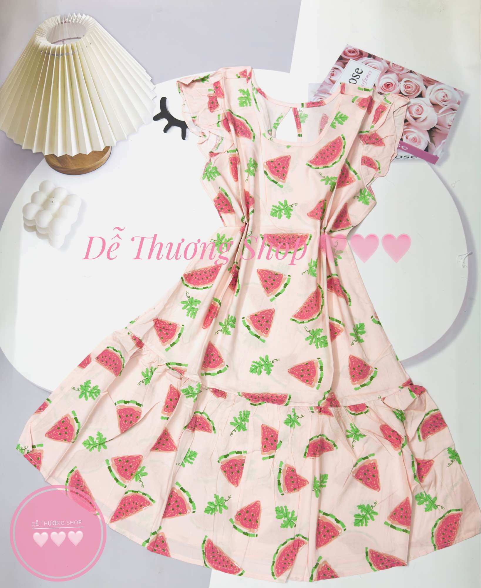 [HCM]Đầm sát nách cánh tiên đuôi cá SzXL(56-70kg)