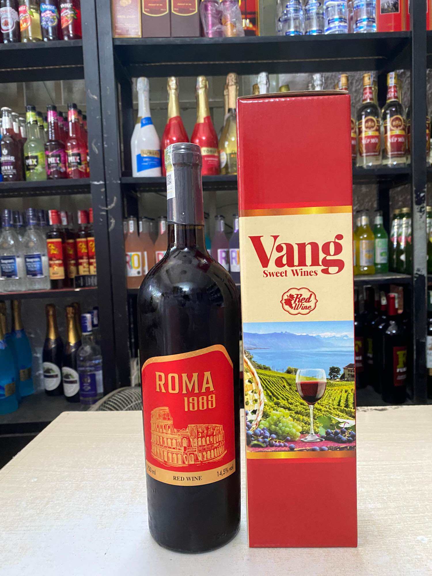 Vang Đỏ ROMA 1989 14.5 % 750ml