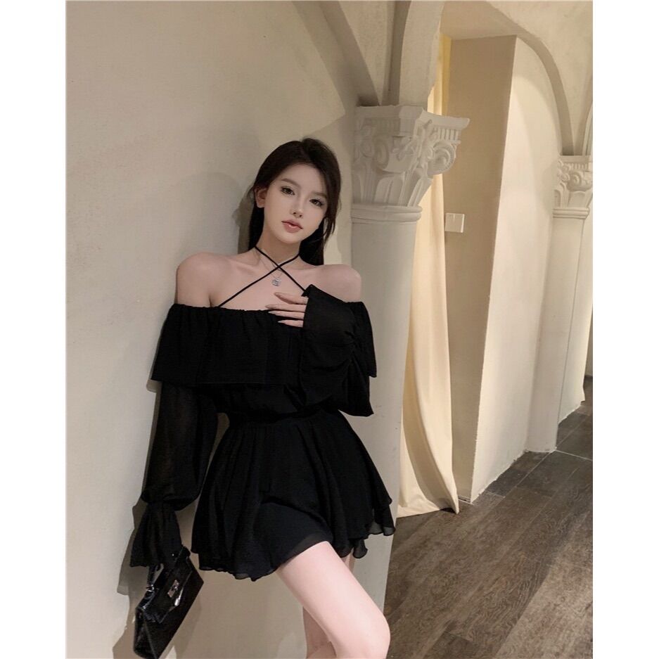 (SẴN) Set trang phục nữ ulzzang áo + chân váy ulzzang