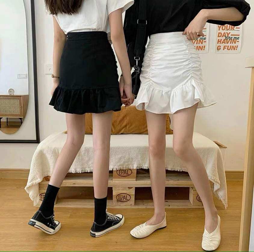 CHÂN VÁY NHÚNG ĐUÔI CÁ XINH