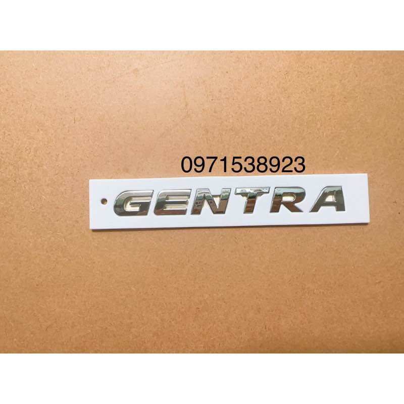 LOGO CHỮ GENTRA SX CAO CẤP GIÁ RẺ