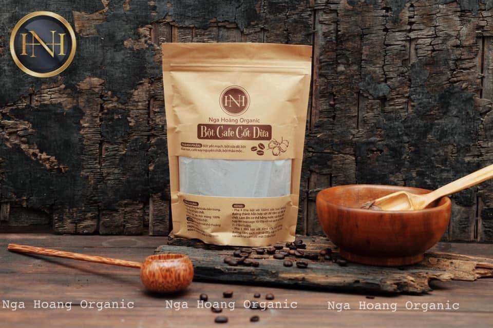 Bột tắm trắng Cà Phê Cốt Dừa