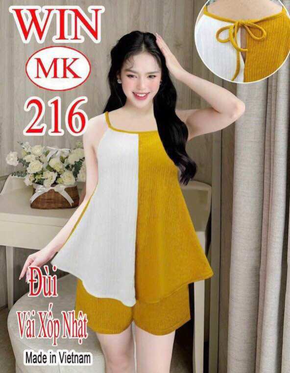 {33-42kg} bộ yếm đùi bé gái