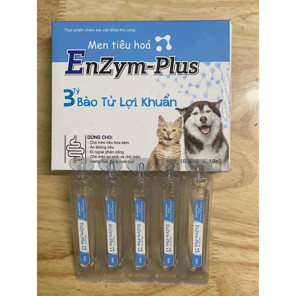 Men Tiêu Hóa Cho Chó Mèo EnZym-Plus dạng nước