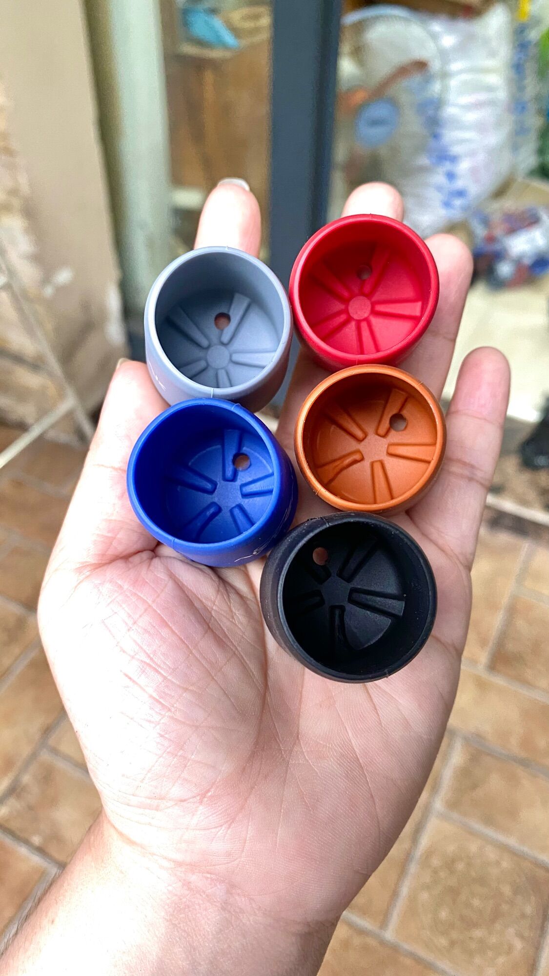 (SET 2 CÁI) CHỤP CAO SU ĐUÔI CẦN CÂU