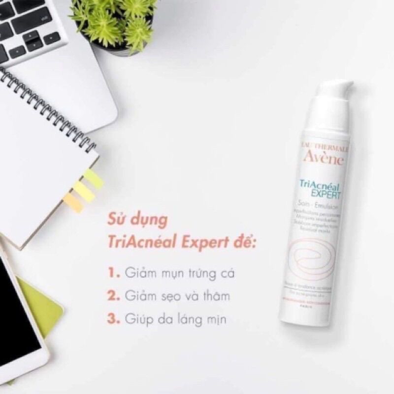 ✅Kem giảm mụn Avène Triacneal expert emulsion 30ml