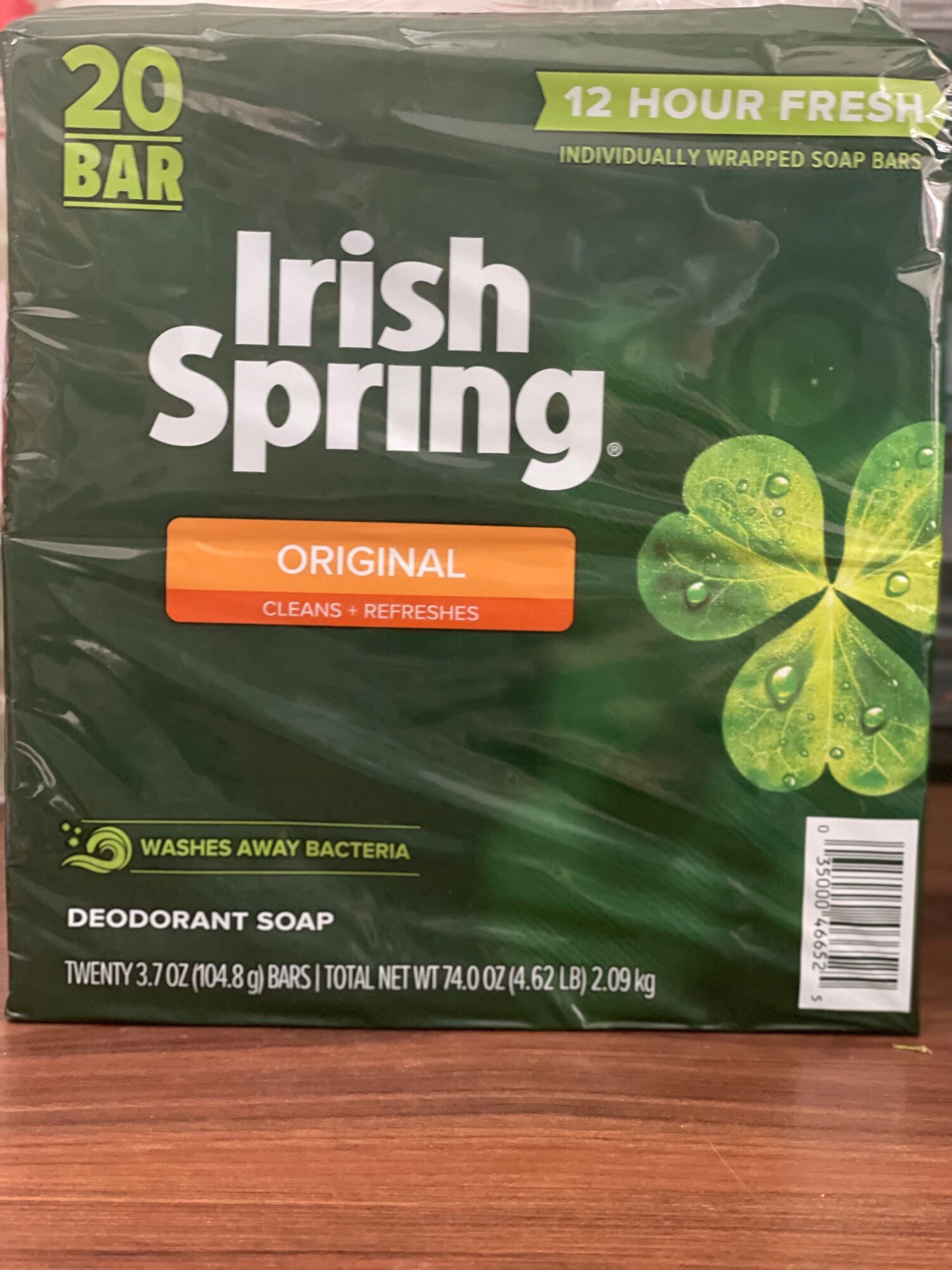 Xà bông cục Irish Spring Mỹ 104.8g