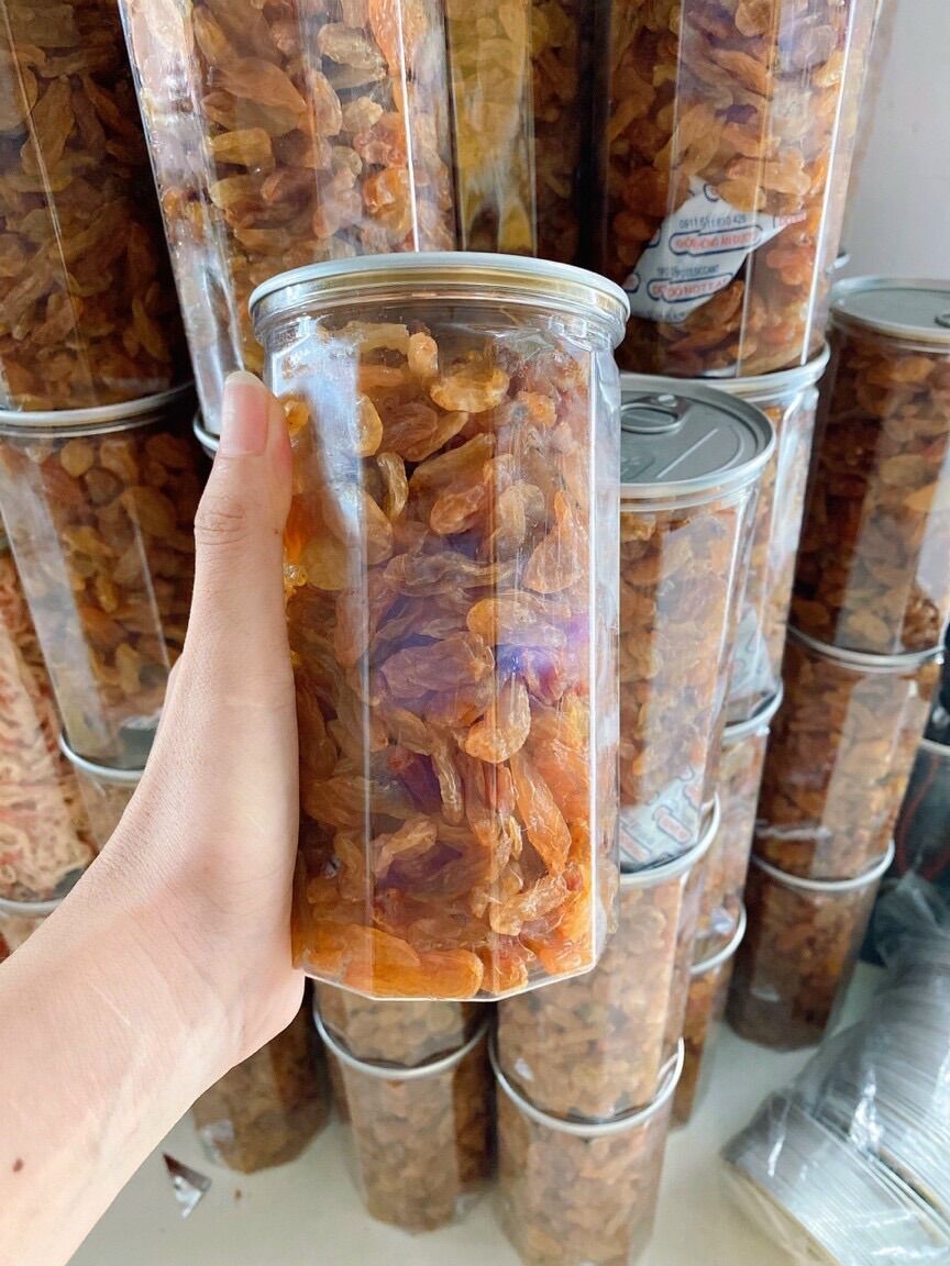 Nho vàng ấn độ sấy khô xuất khẩu 500gr