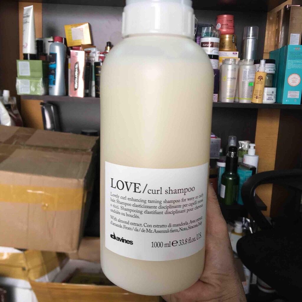 Dầu gội dành cho tóc uốn tóc xoăn love curl davines ý 1000ml