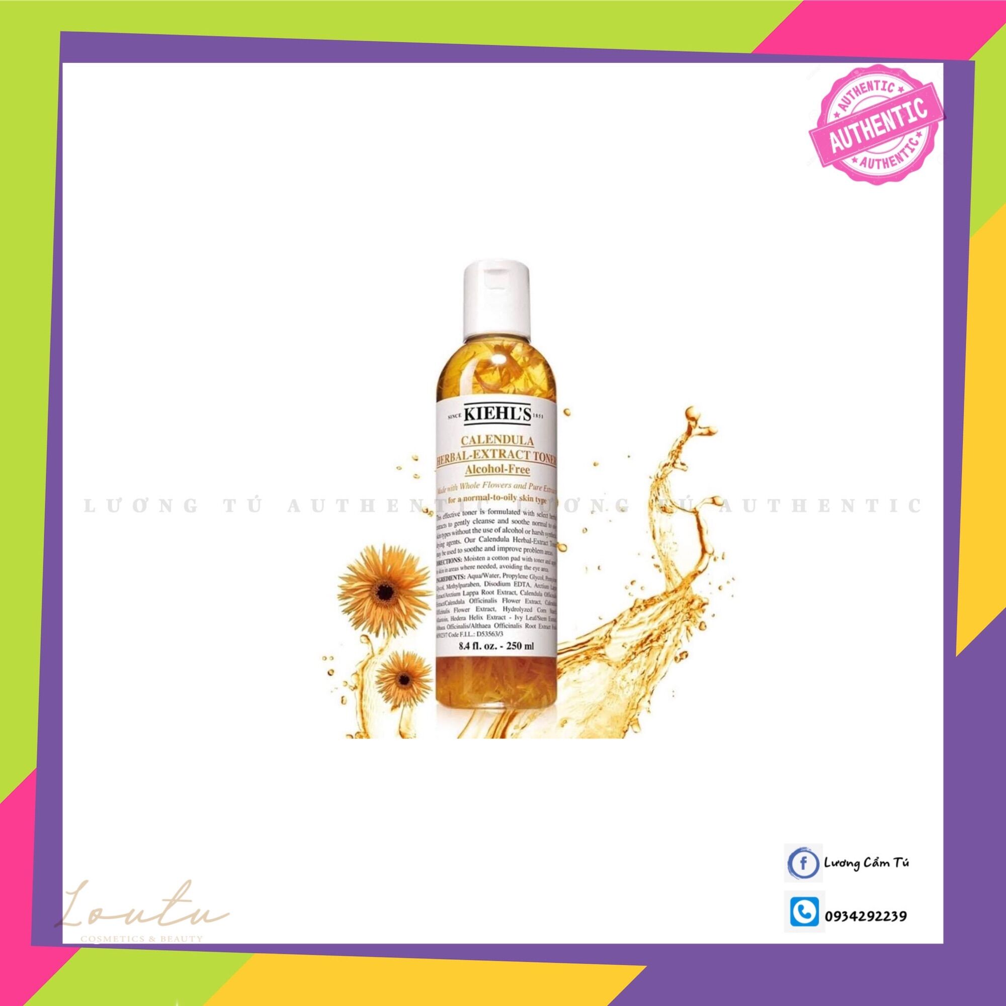 Toner Hoa Cúc Kiehl’s