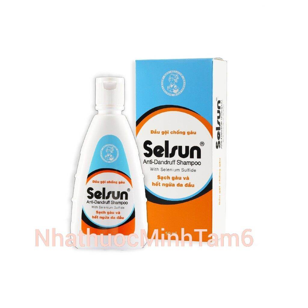 Dầu gội SELSUN - Sạch gàu và hết ngứa da đầu