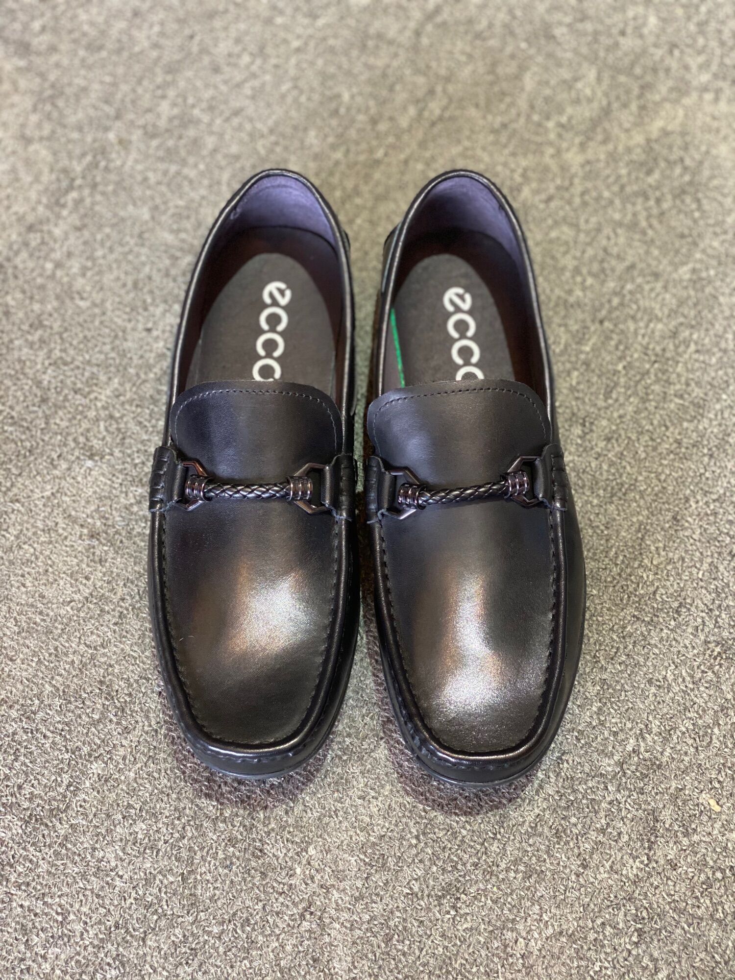 Giày lười Ecco Mocca-Black