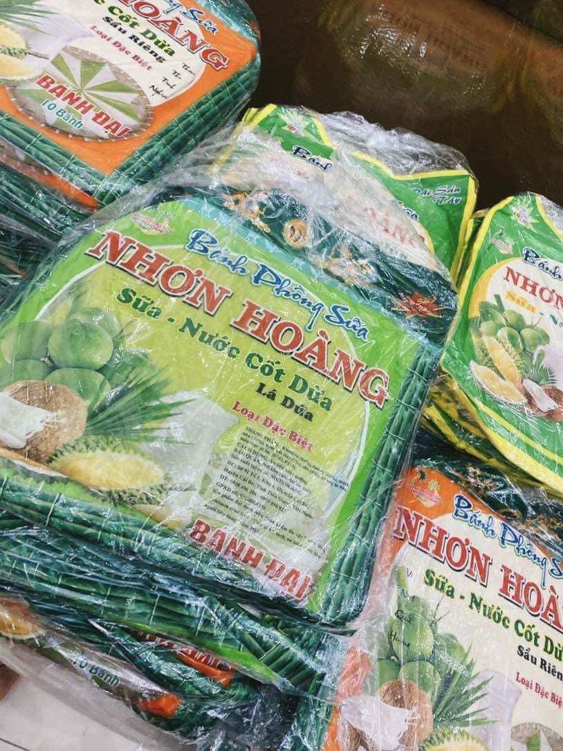 Bánh phồng sữa Nhơn Hoàng