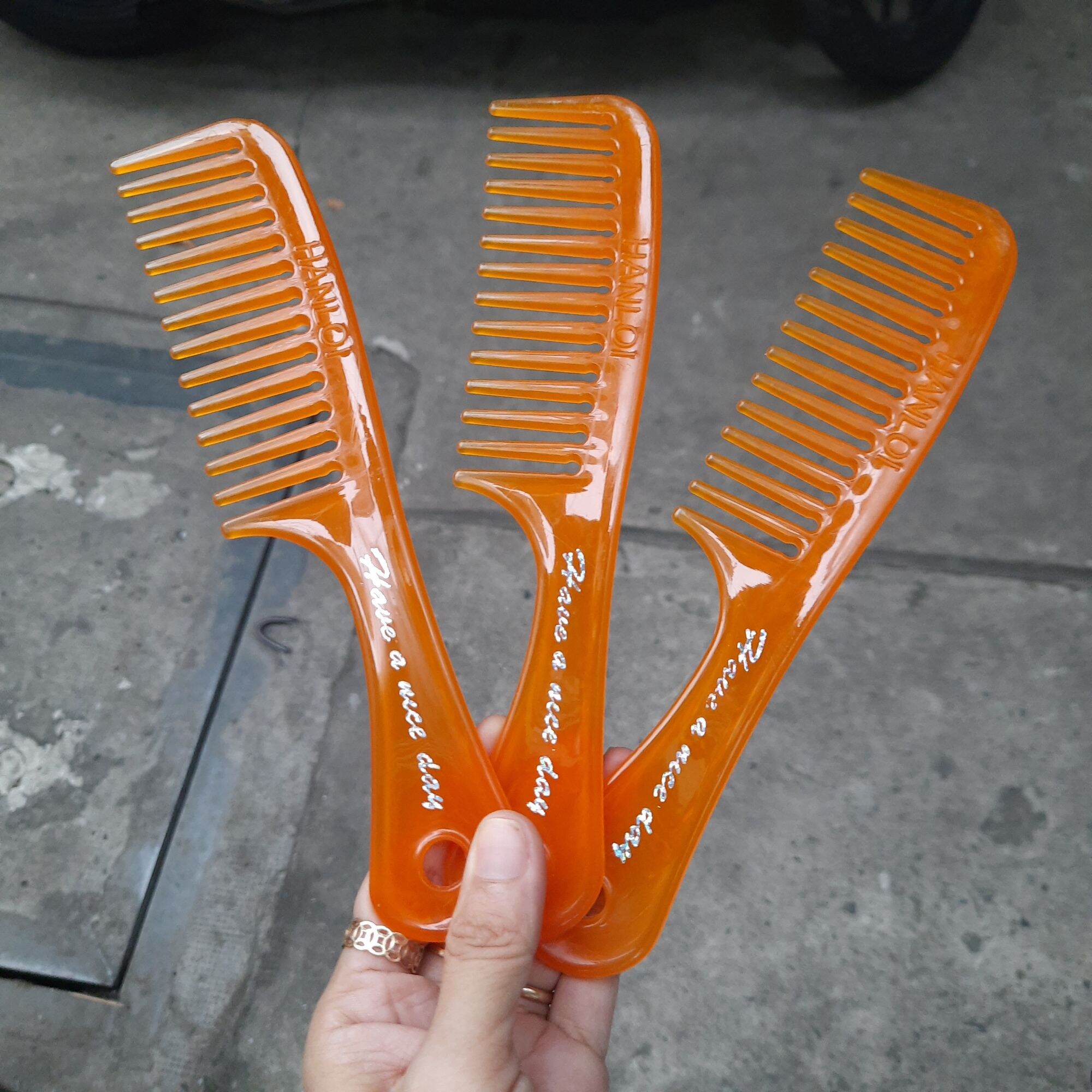 Lược thưa chải tóc rối,tóc xoăn cở vừa (dài 21cm)