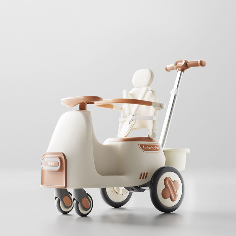 Multi-function Lightweight Folding Stroller 4 Wheels - 4