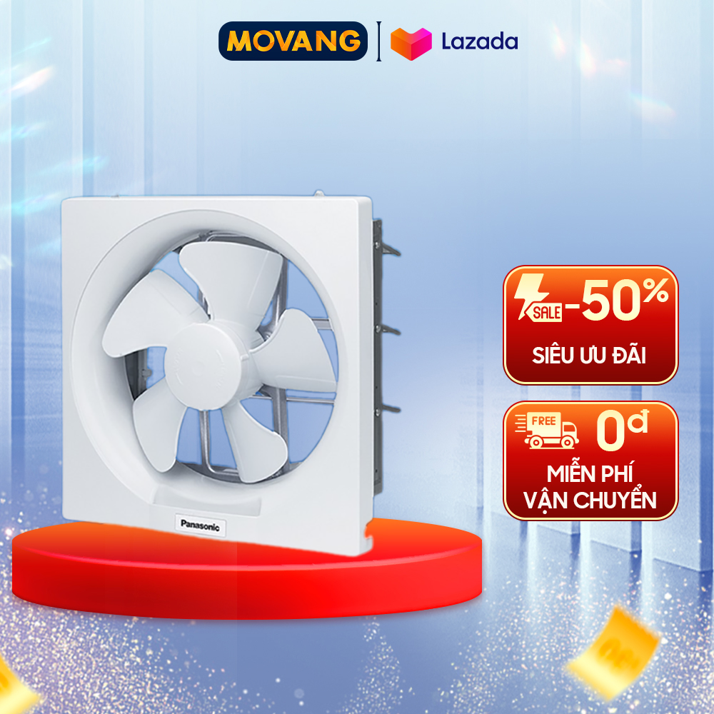 [GIAO TẠI HCM] - Quạt Hút PANASONIC FV-20AU9 - Công suất 30W-220V Hút hơi trong phòng Lưu lượng gió 580m3/h