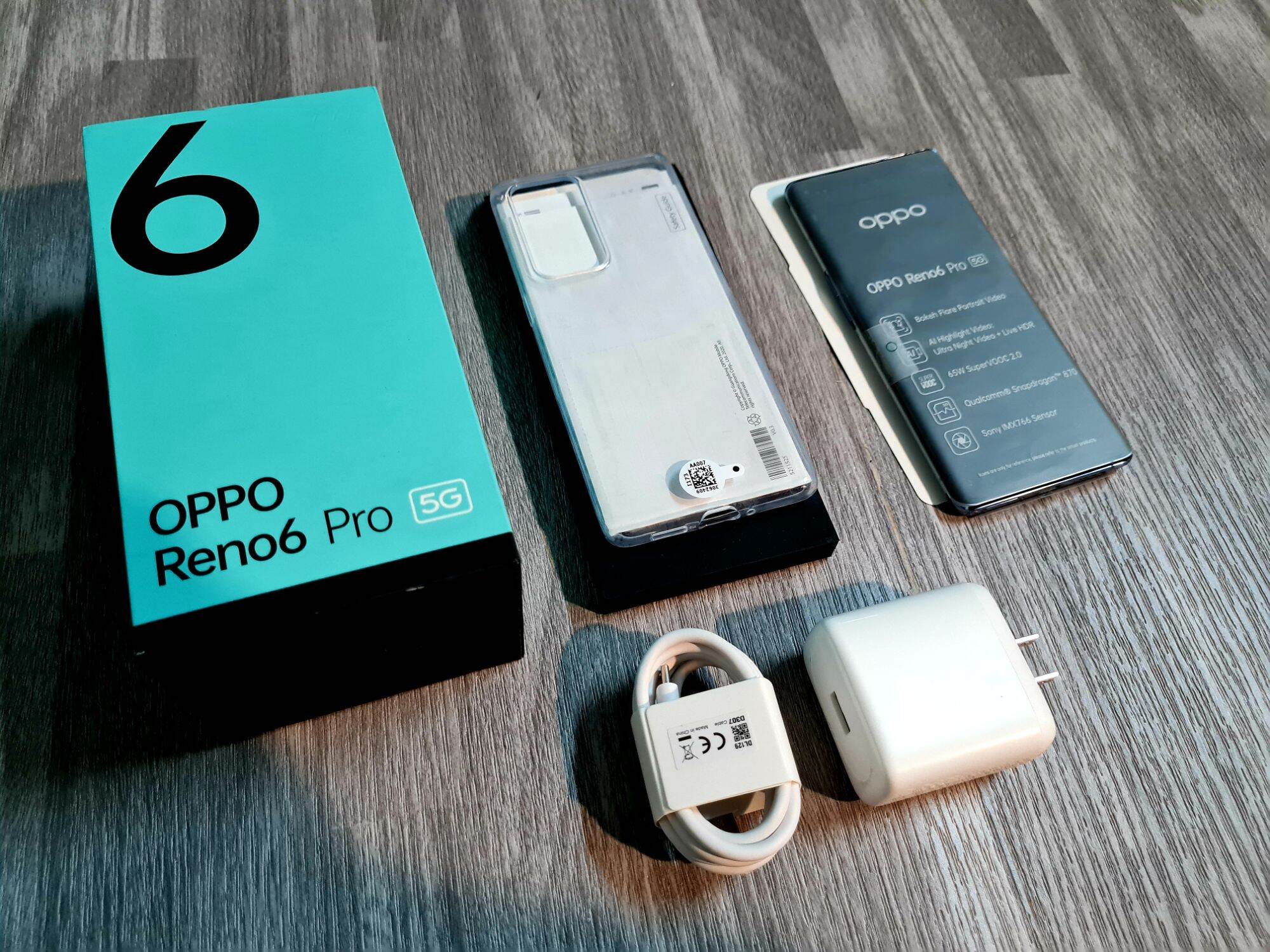 Điện thoại Oppo Reno 6 Pro 5G(12-256G)open box new 100%-Bh 12T chính hãng