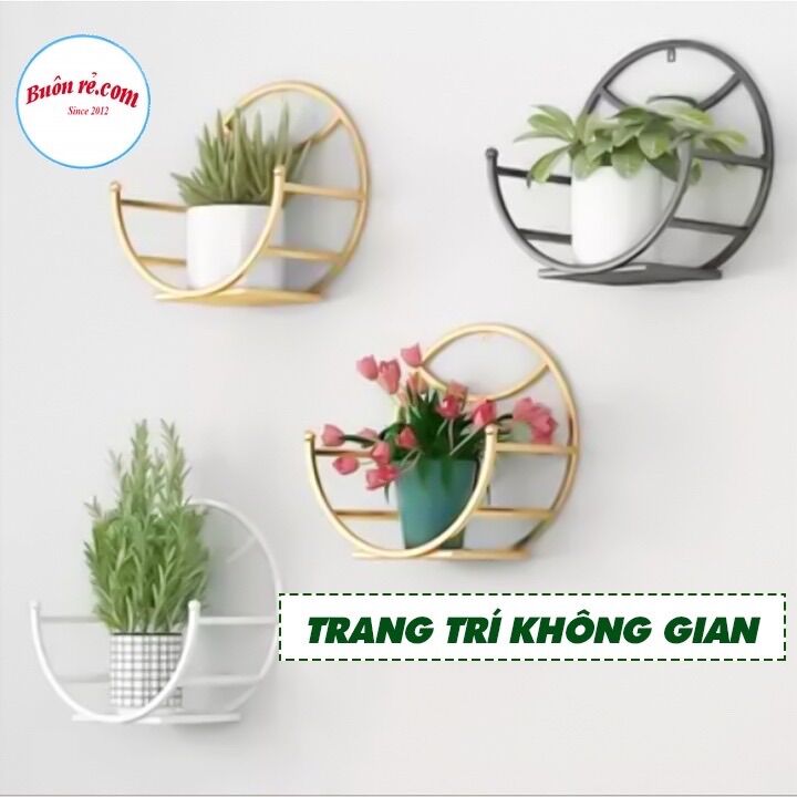 Combo 10 Kệ Dán Treo Tường - Trang Trí Nhà Cửa - Để Chậu Hoa