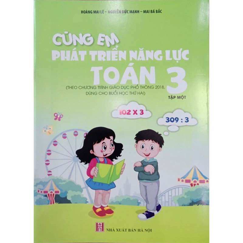 Sách -(Combo 2 tập)Cùng Em Phát Triển Năng Lực Toán 3
