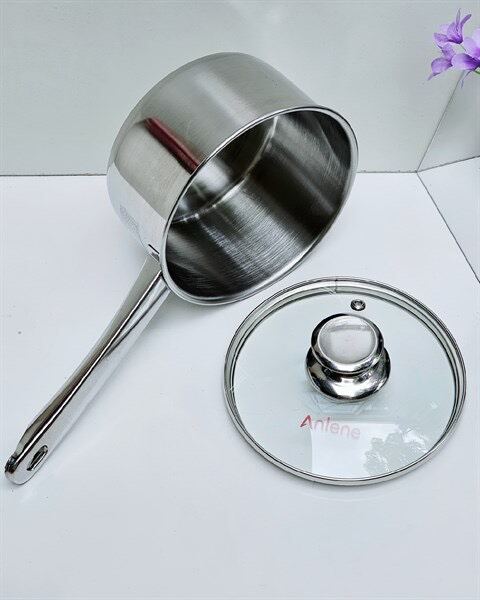 quánh inox 3 lớp đáy 16cm ( quà từ sữa)
