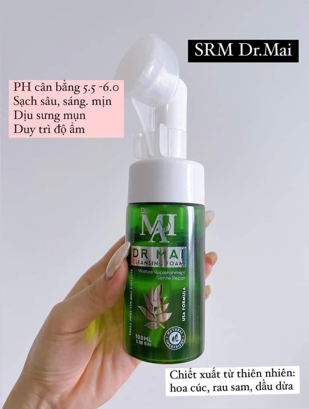 Bột Rửa mặt thảo mộc Dr Mai