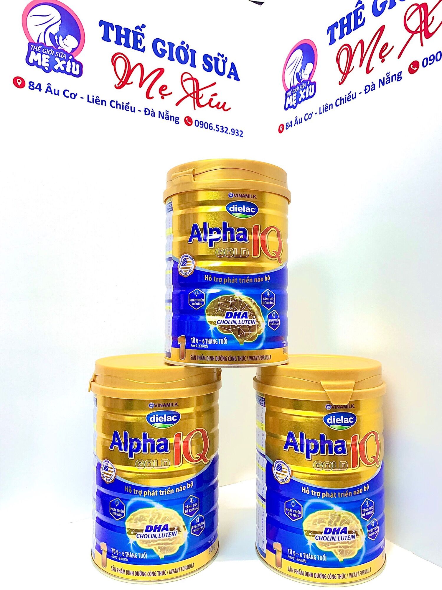 Vinamikl Dielac Alpha IQ 1 900g (0-6 tháng)