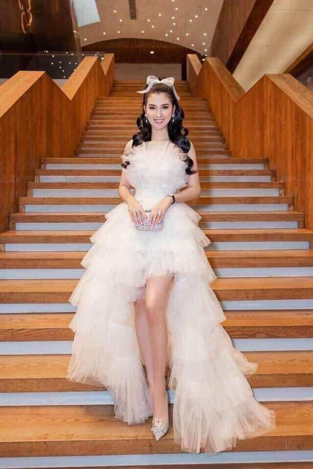 Đầm Xòe Maxi Cúp Ngực Xòe Tầng