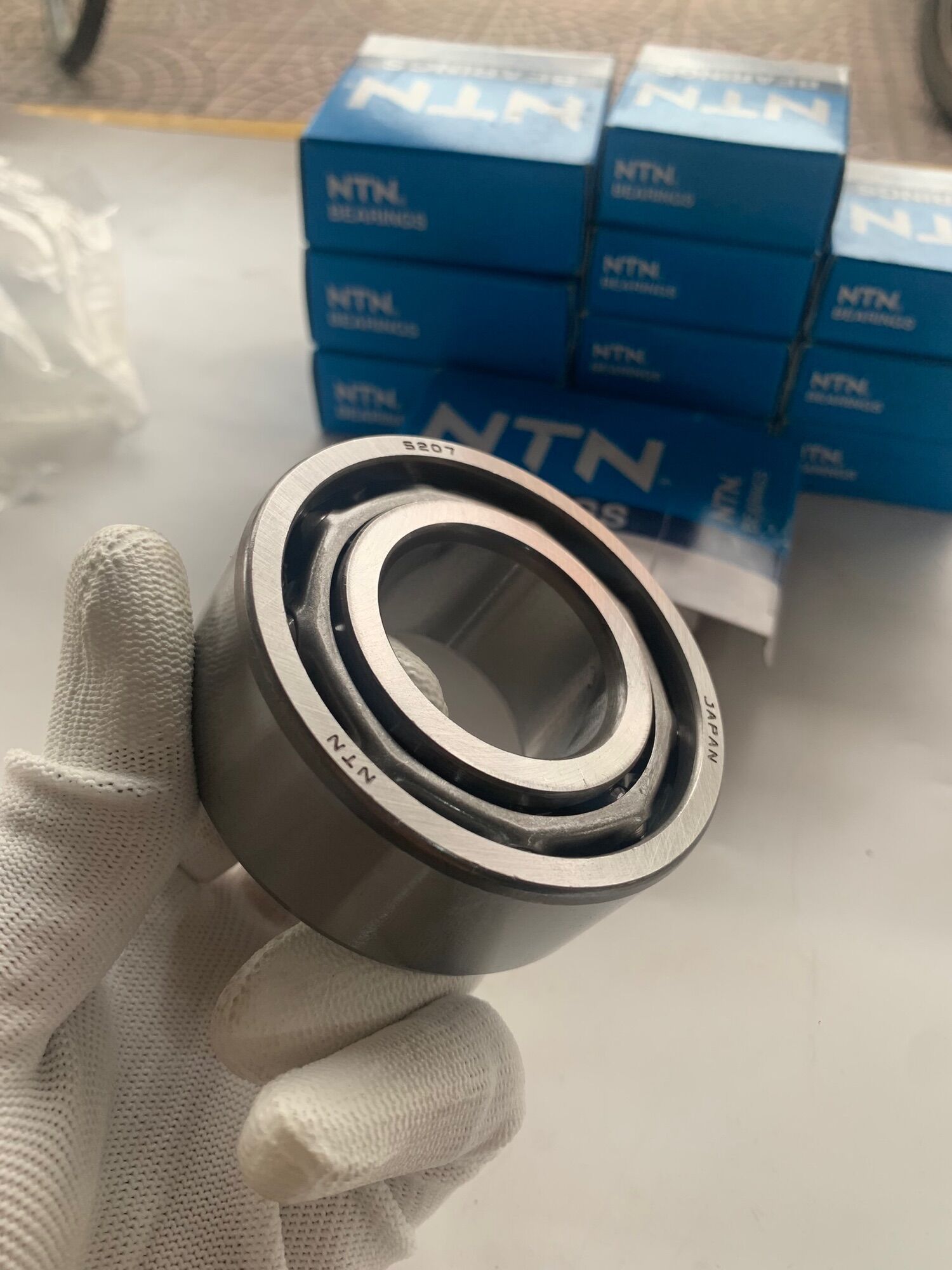 [ BI KÉP 206 ] Vòng bi, bạc đạn Nhật NTN 5206 ( 3206 ) chịu lực