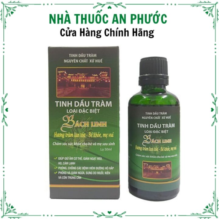 Tinh dầu tràm đặc biệt Bách Linh Tiêu Thống chai 50ml