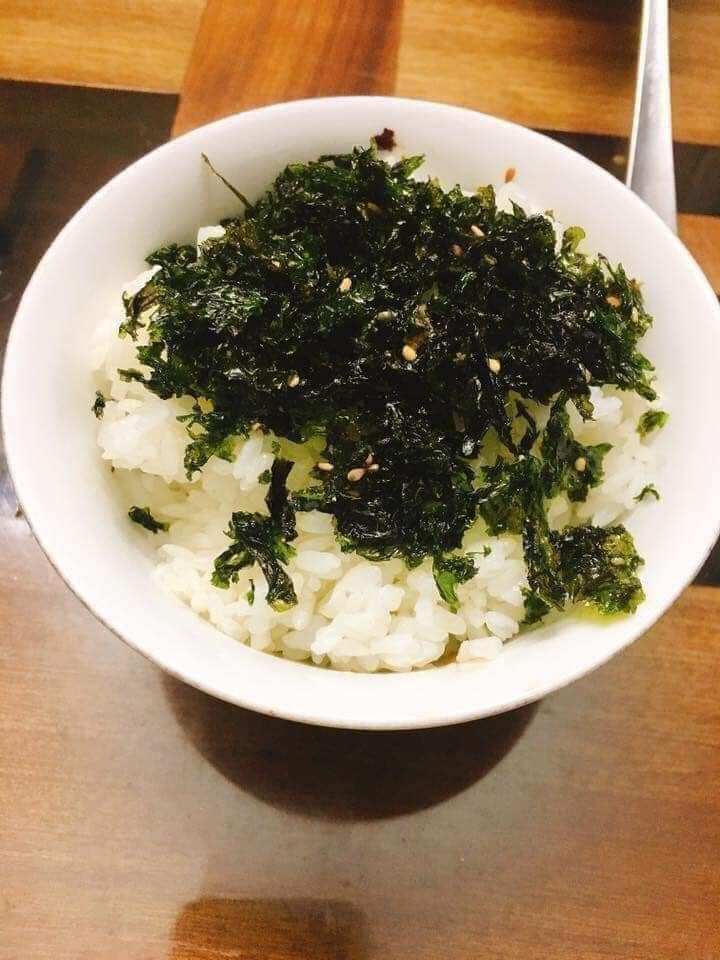 Rong biển rắc cơm hữu cơ Alvins cho bé