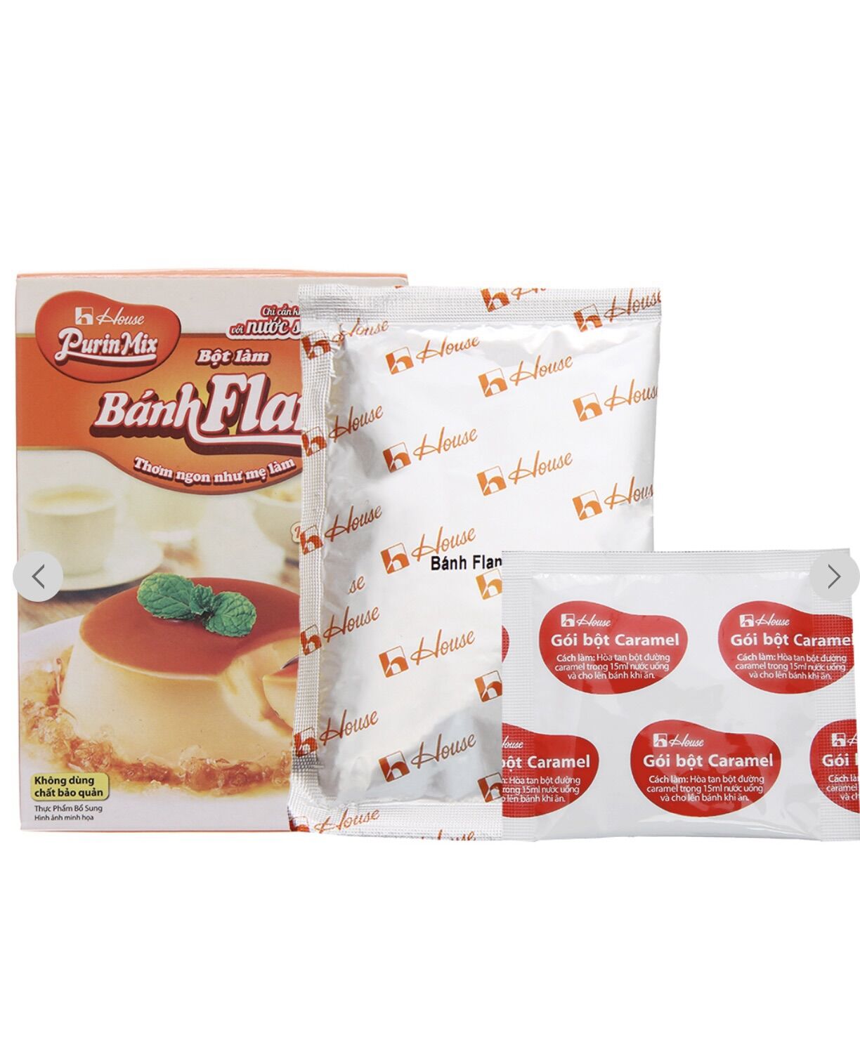 Bột làm bánh flan 55g