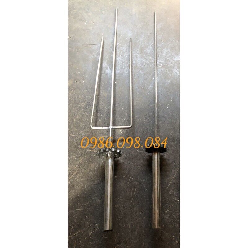 Xiên nướng thịt dùng cho máy nướng công nghiệp