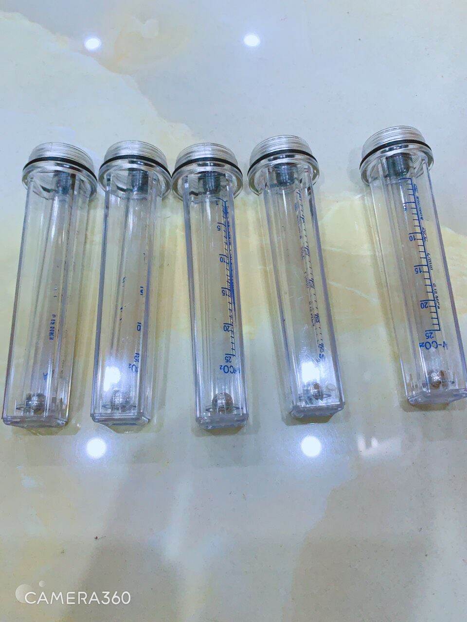 Com bo 5 sp ống đo lượng khi co2