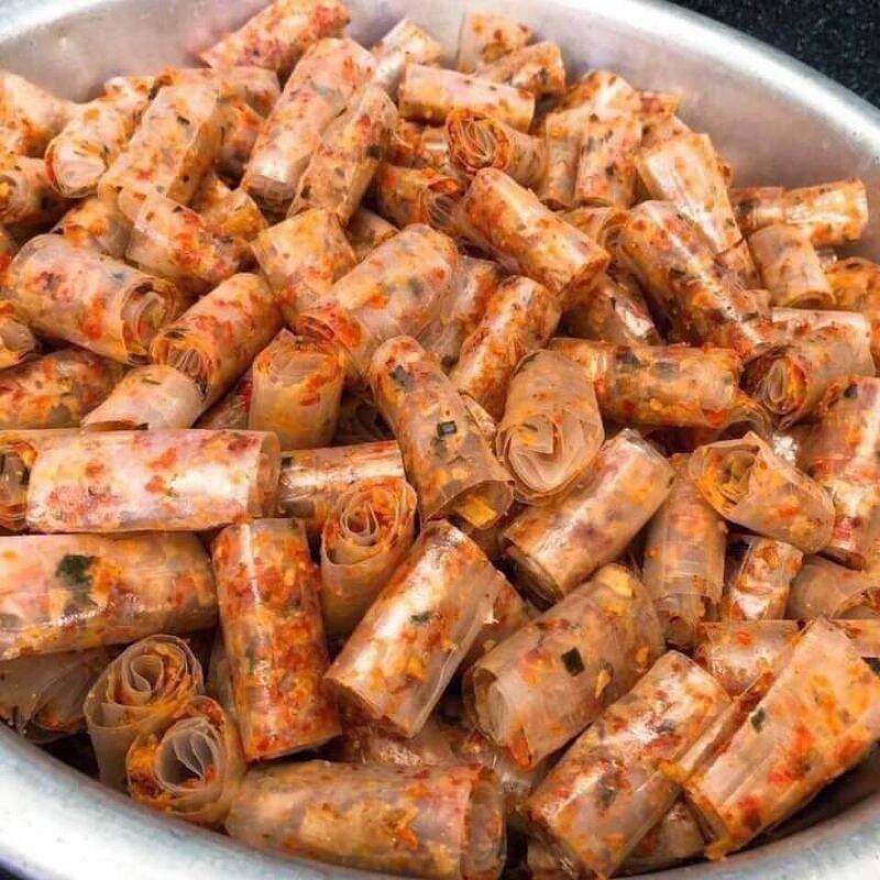 500g Bánh tráng cuộn Thập Cẩm Long An