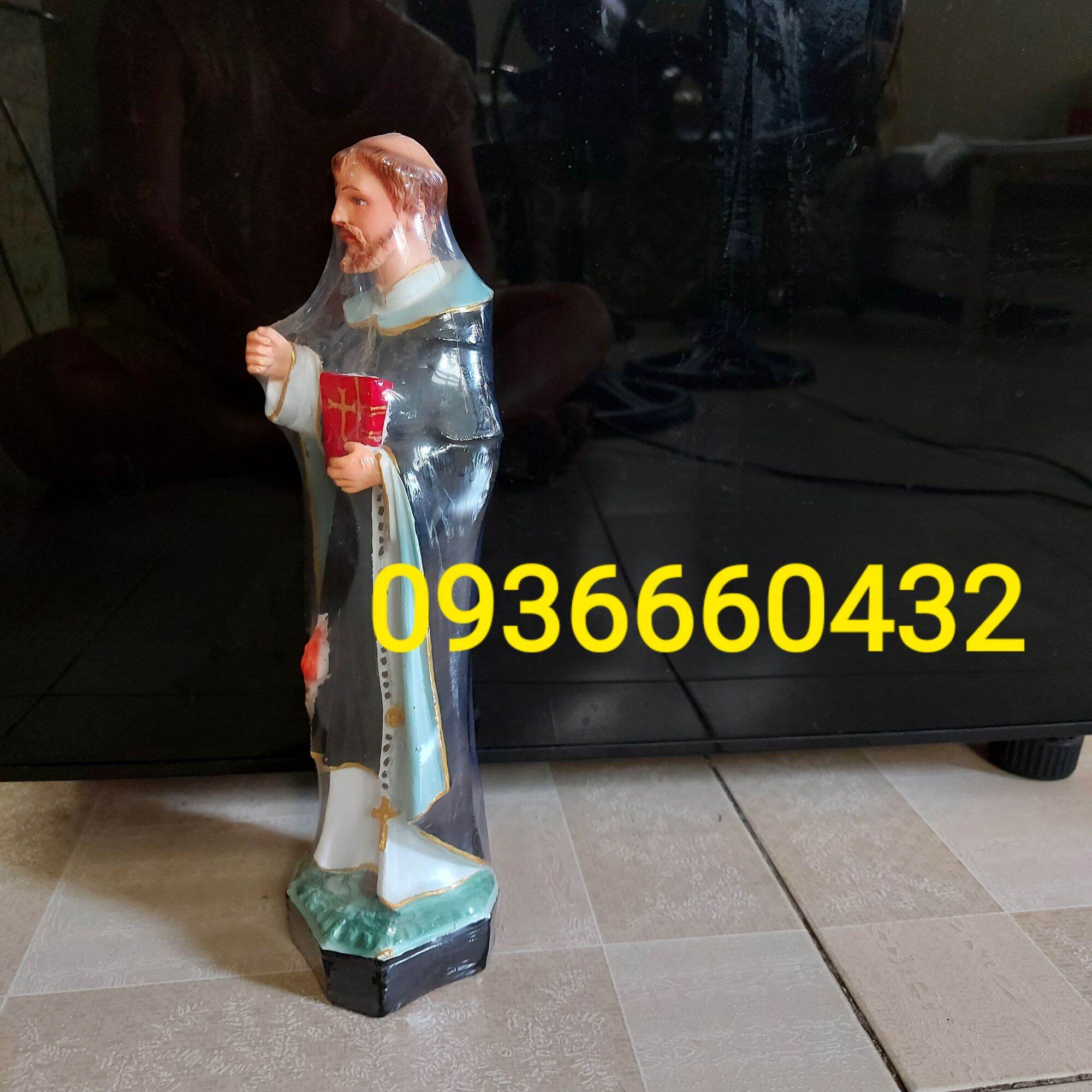 TƯỢNG CÔNG GIÁO THÁNH ĐA MINH 15CM 30CMPOLYCOMPOSITE